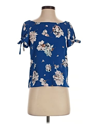 Trafaluc by Zara Short Sleeve Blouse (view 1)
