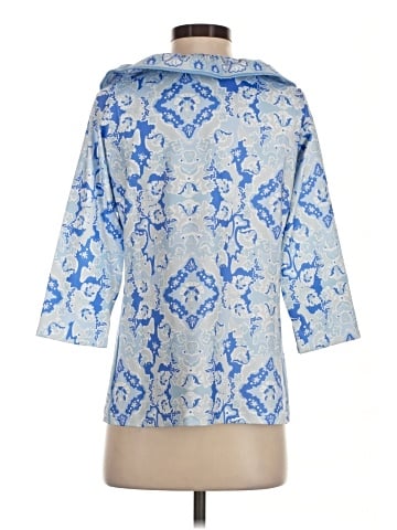 Gretchen Scott Designs 3/4 Sleeve Blouse (view 2)