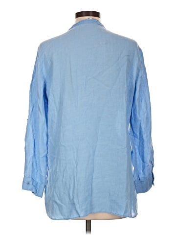 Zara 3/4 Sleeve Button-Down Shirt (view 2)