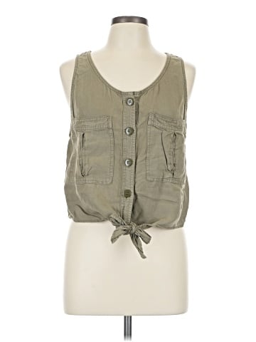 Free People Sleeveless Button-Down Shirt (view 1)