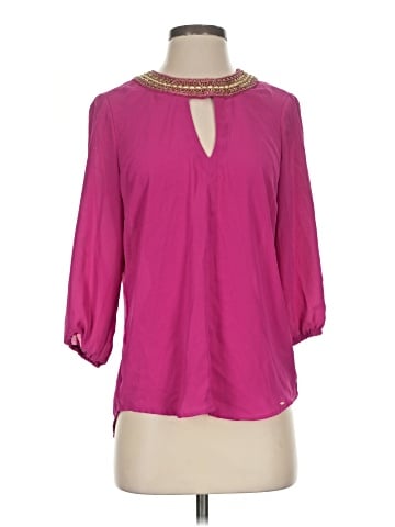 Bebe 3/4 Sleeve Blouse (view 1)