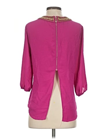 Bebe 3/4 Sleeve Blouse (view 2)