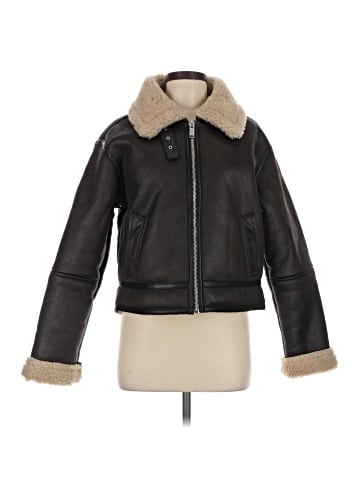 Abercrombie & Fitch Faux Leather Jacket (view 1)