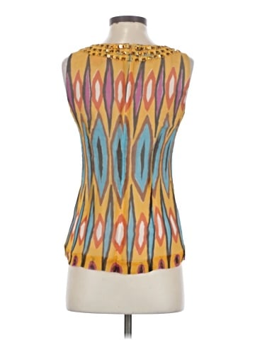 Tory Burch Sleeveless Silk Top (view 2)