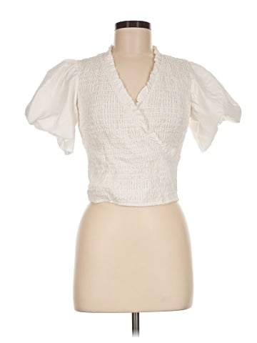 On Twelfth Short Sleeve Blouse (view 1)