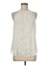 Daniel Rainn 100% Polyester Ivory Sleeveless Blouse Size M - photo 1