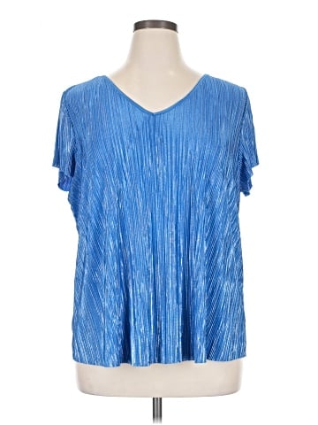Jennifer Lopez Short Sleeve Blouse (view 1)