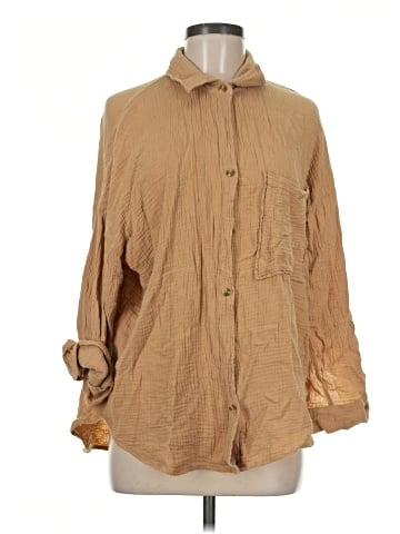 Altar'd State Long Sleeve Button-Down Shirt (view 1)