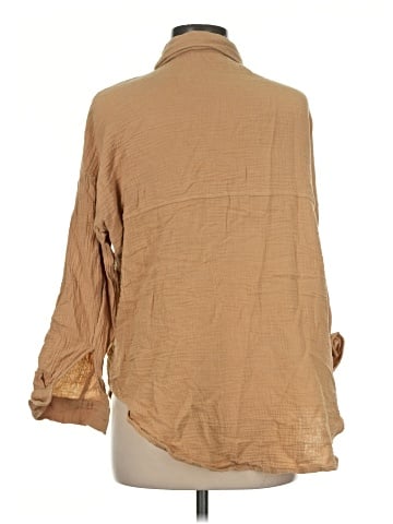 Altar'd State Long Sleeve Button-Down Shirt (view 2)