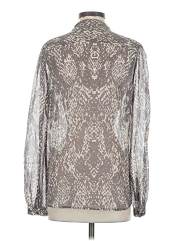 Classiques Entier Long Sleeve Silk Top (view 2)