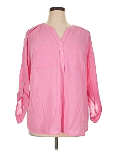 Talbots 3/4 Sleeve Blouse (view 1)