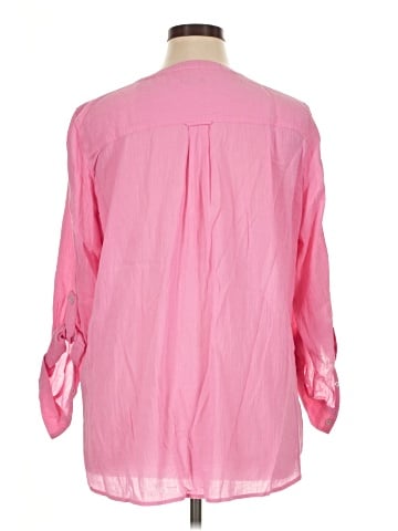 Talbots 3/4 Sleeve Blouse (view 2)