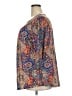 Assorted Brands Blue 3/4 Sleeve Blouse Size XXL - photo 5