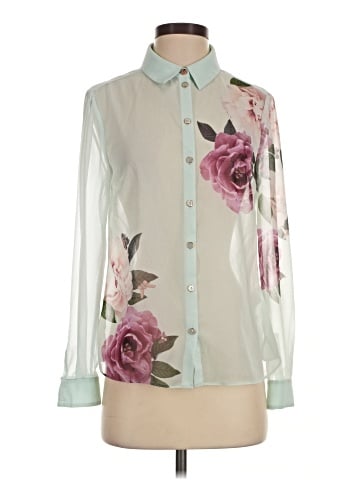 Ted Baker London Long Sleeve Blouse (view 1)