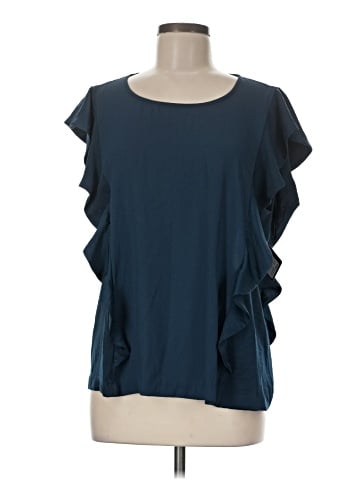 Halogen Short Sleeve Top (view 1)