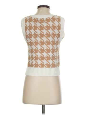Pink Rose Sweater Vest (view 2)