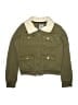 Volcom Solid Green Jacket Size 10 - photo 1