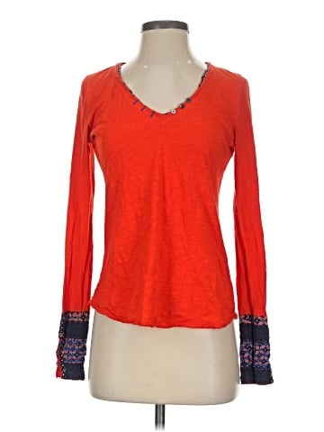 Little Yellow Button Long Sleeve Top (view 1)
