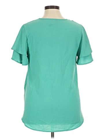 2 Hearts Short Sleeve Blouse (view 2)