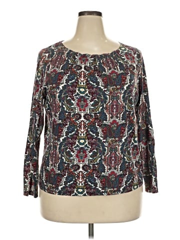 Talbots Outlet 3/4 Sleeve Blouse (view 1)