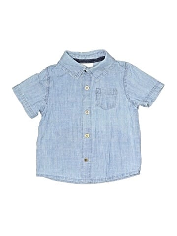 Little Wonders Short Sleeve Button-Down Shirt (view 1)