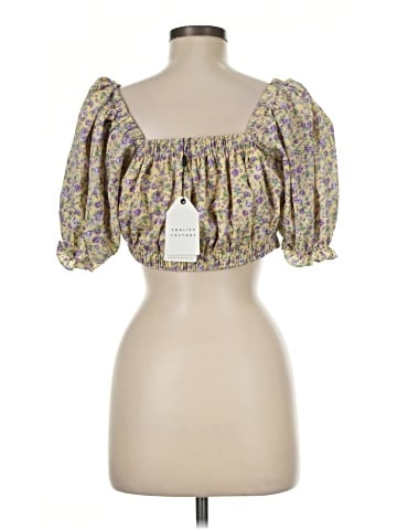 English Factory Short Sleeve Blouse (view 2)
