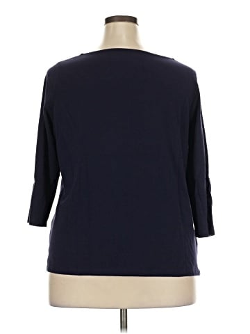 Talbots Outlet 3/4 Sleeve Top (view 2)