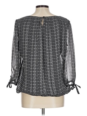 Roz & Ali 3/4 Sleeve Blouse (view 2)