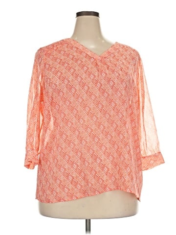 Talbots Outlet 3/4 Sleeve Blouse (view 1)