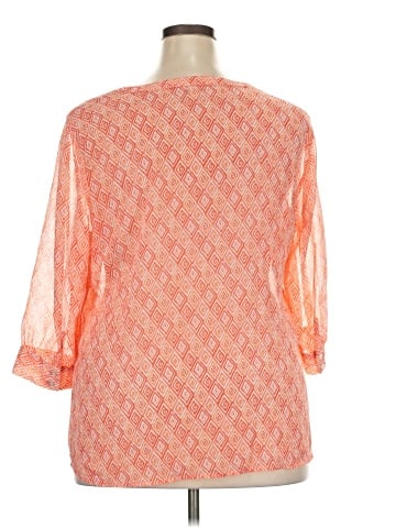 Talbots Outlet 3/4 Sleeve Blouse (view 2)