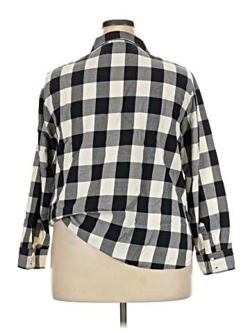 Talbots Outlet 3/4 Sleeve Button-Down Shirt (view 2)