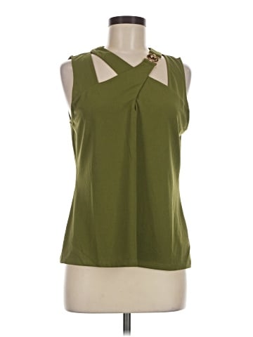 MICHAEL Michael Kors Sleeveless Blouse (view 1)