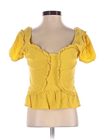 Line & Dot Short Sleeve Top (view 1)