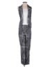 Derek Lam 100% Polyester Graphic Gray Jumpsuit Size 10 - photo 1
