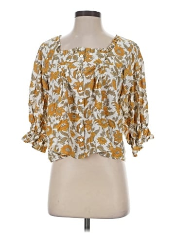 Cupcakes & Cashmere 3/4 Sleeve Blouse (view 1)