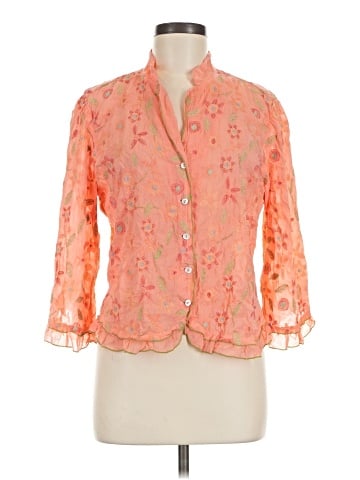 Johnny Was 3/4 Sleeve Blouse (view 1)