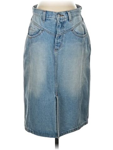 Velvet Heart Denim Skirt (view 1)