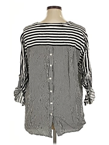 Jane and Delancey 3/4 Sleeve Blouse (view 2)