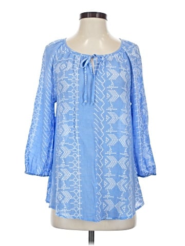 Fred David 3/4 Sleeve Blouse (view 1)