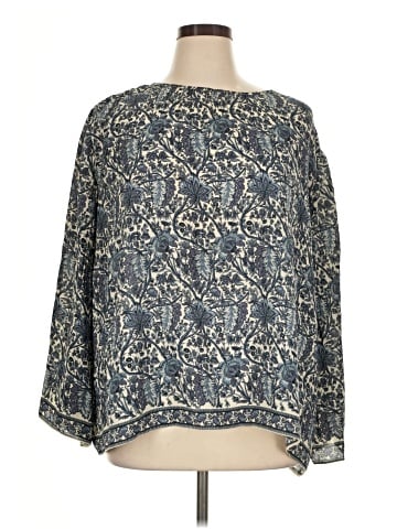 Max Studio 3/4 Sleeve Blouse (view 1)