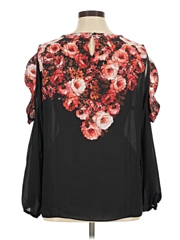 JM Collection 3/4 Sleeve Blouse (view 2)