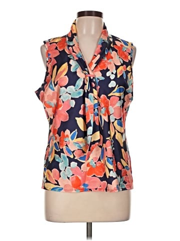 Tahari by ASL Sleeveless Blouse (view 1)