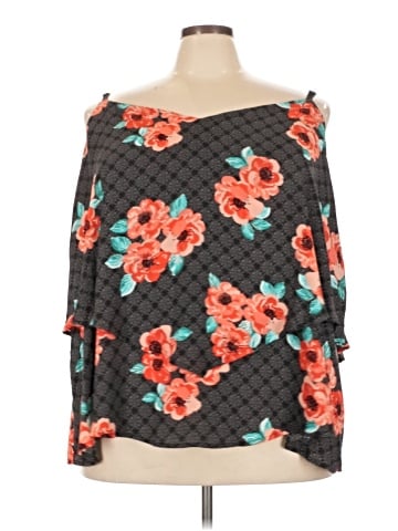 Torrid 3/4 Sleeve Blouse (view 1)