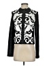St. John Graphic Damask Black Jacket Size 2 - photo 1