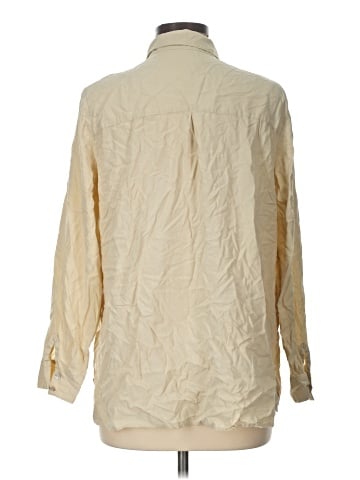J.Jill Long Sleeve Silk Top (view 2)