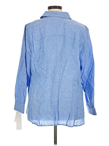 Foxcroft 3/4 Sleeve Button-Down Shirt (view 2)