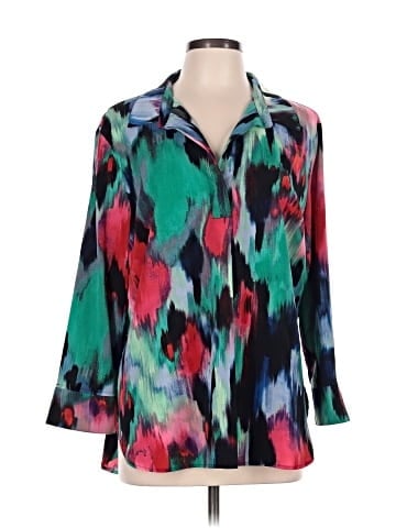 Investments 3/4 Sleeve Blouse (view 1)