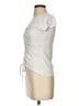 Max Studio Ivory Short Sleeve Top Size XS - photo 5