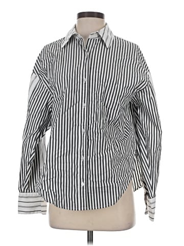 Express Long Sleeve Button-Down Shirt (view 1)