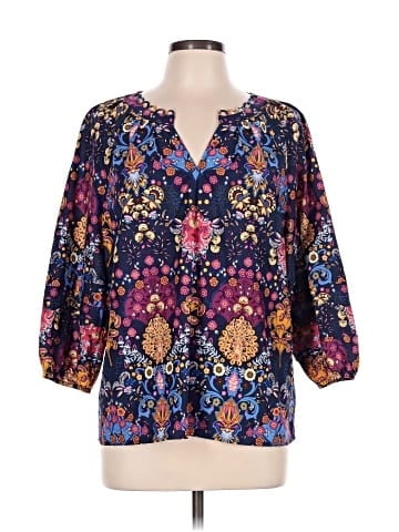 Talbots 3/4 Sleeve Blouse (view 1)